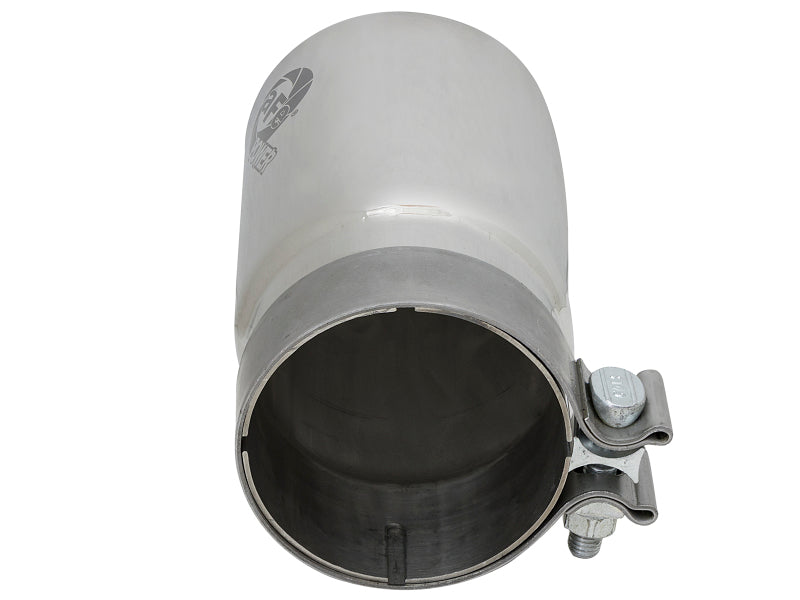 afe MACH Force-Xp Universal Exhaust Tip 3-1/2 IN Inlet x 4 IN Outlet x 7 IN L