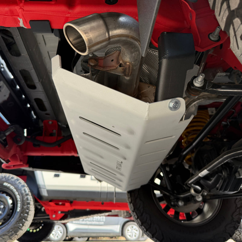 Rival 4x4 24-26 Ineos Quartermaster Aluminum Exhaust Skid Plate