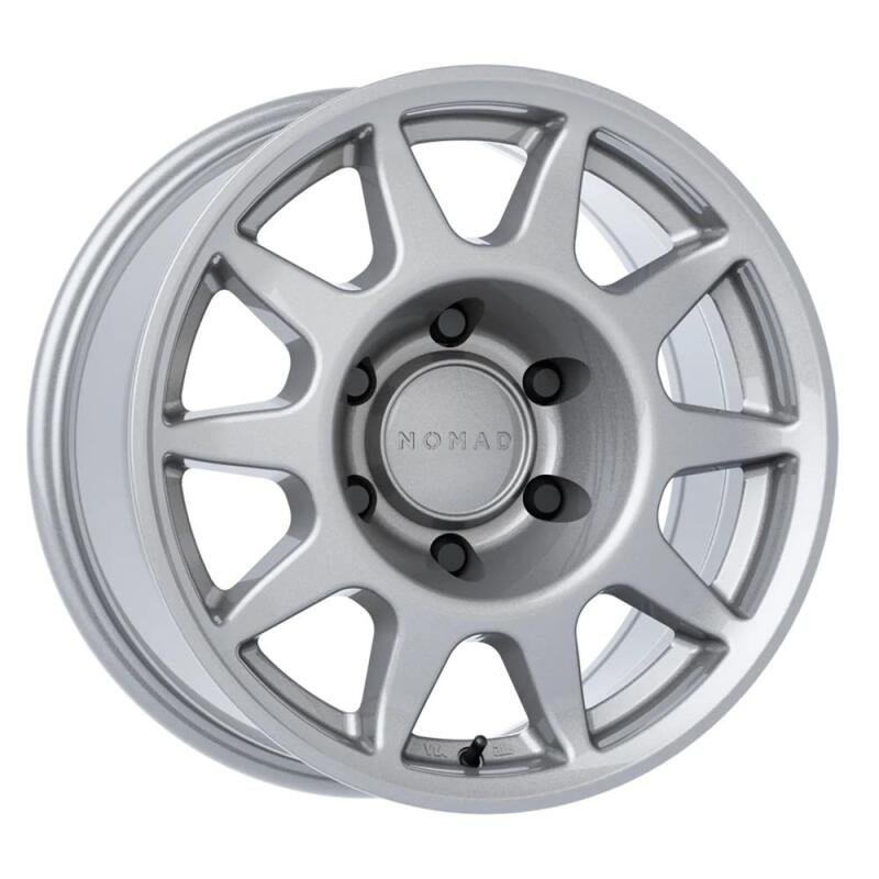 Nomad N505OE Touring 17x8.5in / 6X135 BP / 0mm Offset / 87.1mm Bore - OE Silver