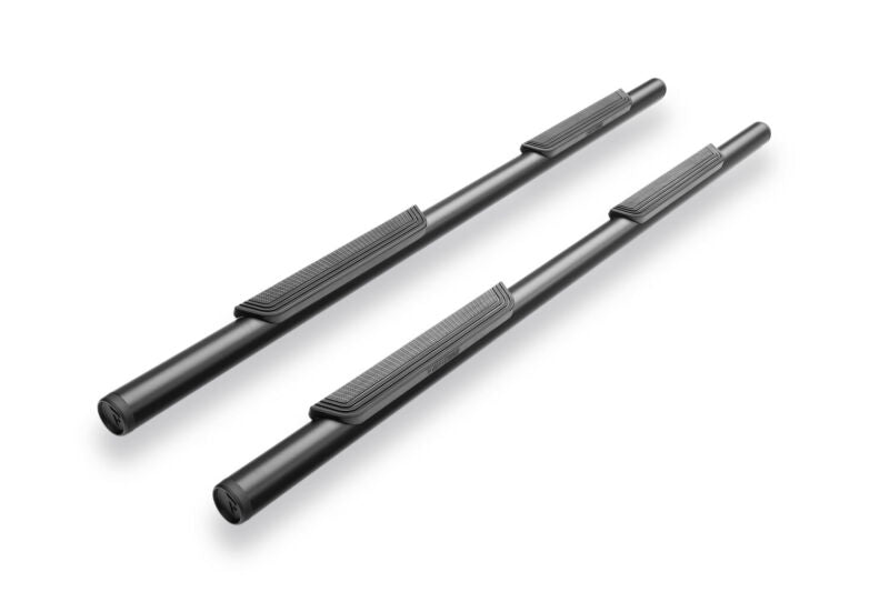RealTruck 15-26 Ford F150 / 17-26 Ford F250/F350 SD Super Crew Traxio 3in Nerf Bars - Textured Black