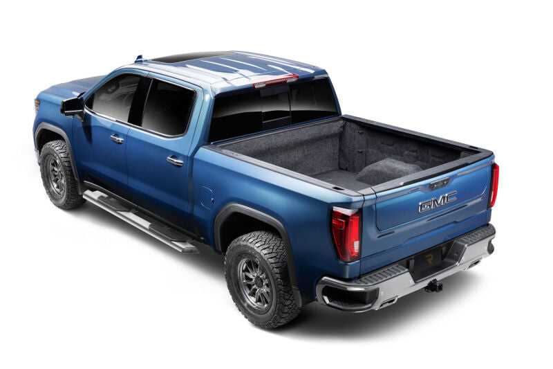 RealTruck 19-26 Chevy Silverado/GMC Sierra 1500 Crew Cab Traxio 4in Nerf Bars - Stainless Steel