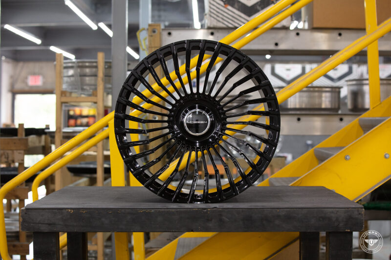 Vossen x Urban UV-5 24x10 / 5x112 / ET25 - Gloss Black Wheel  - (RR Cullinan - Front)
