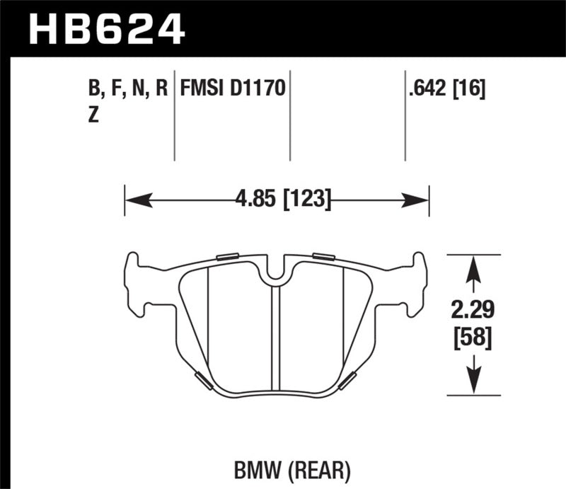Hawk DTC-60 Motorsports Brake Pads