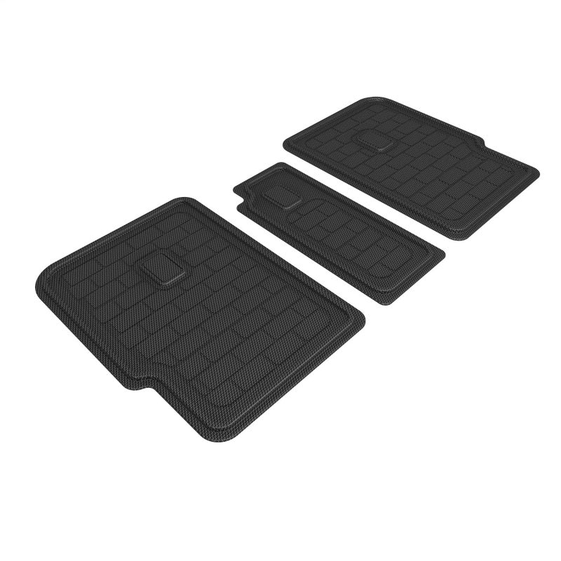3D MAXpider 22-26 Rivian R1S Kagu 2nd Row Seatback Protector - Black (3pc)