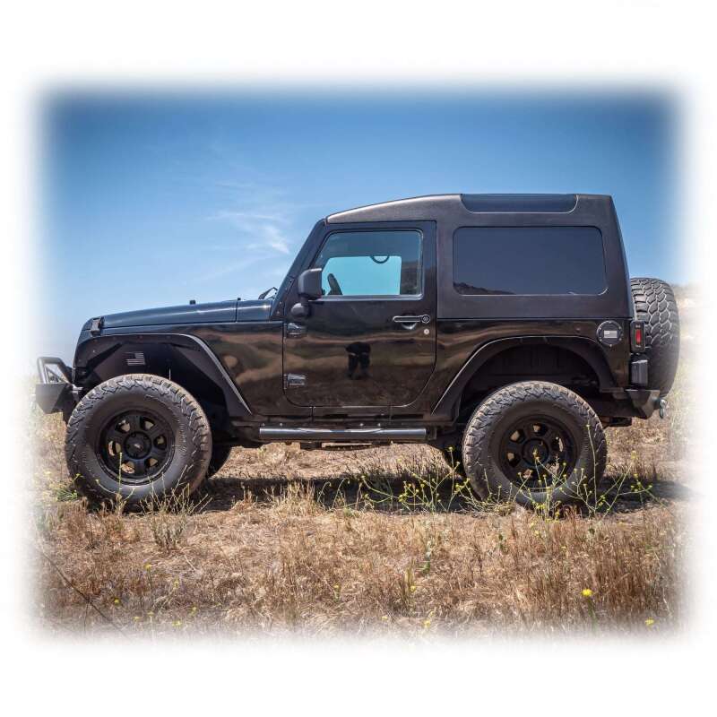 Turn Offroad 07-18 Jeep JK 2 Door Safari Hardtop 2-Piece - White