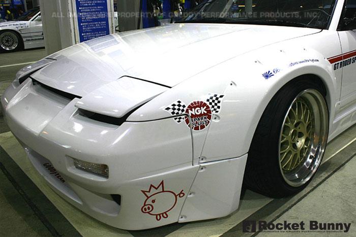 GReddy 89-93 Nissan Silvia 2Dr Rocket Bunny (RPS13) Duck-Tail Wing V1 **Must Ask/Call to Order**