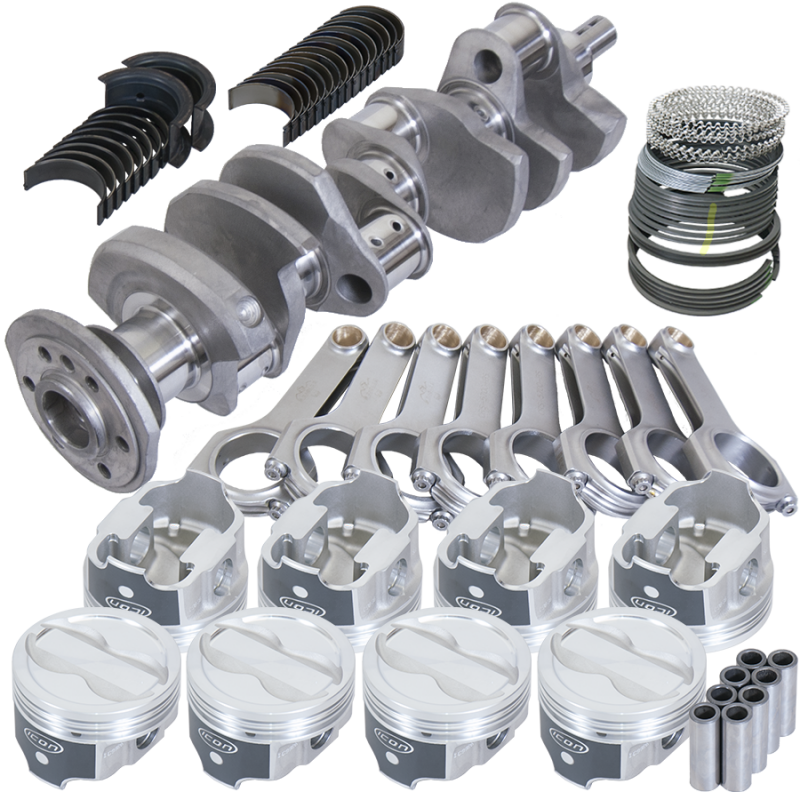 Eagle Chevy 350 3.750in Crank 5.700in H-Beam -18cc 4.040in Pistons Rotating Assembly