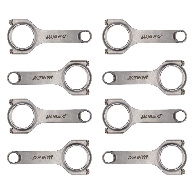 Manley Chevrolet LS / LT1 H-Beam Connecting Rod Set - 6.125in Length