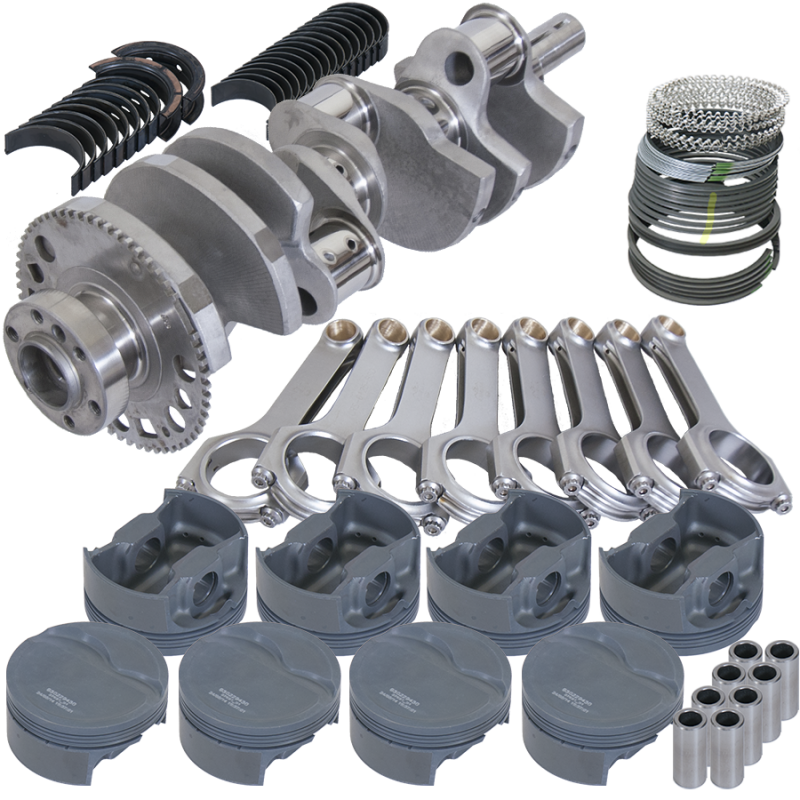 Eagle Chevy LS2 4.000in Crank 58 Tth Reluctor 6.125in H-Beam -14cc 4.030in Pistons Rotating Assembly