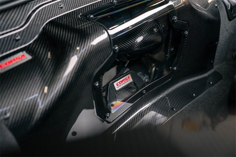 Corsa 23+ Chevy C8 Z06 Carbon Fiber Air Intake w/ DryTech Filter