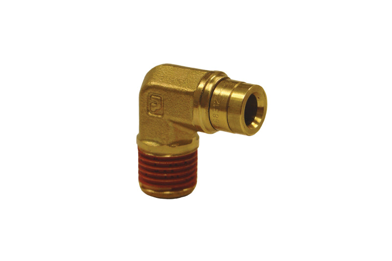 Firestone 1/4in NPT x 1/4in PTC Elbow - Single (WR17603163)