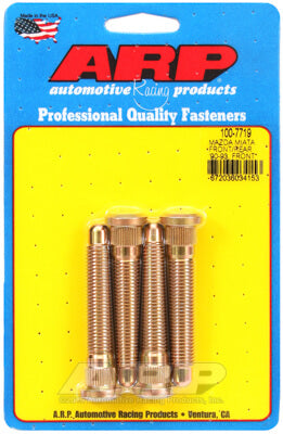 ARP 100-7719 Wheel Stud Kit for Mazda Miata front/rear '90-'93. front only '94-'05 Photo-1 