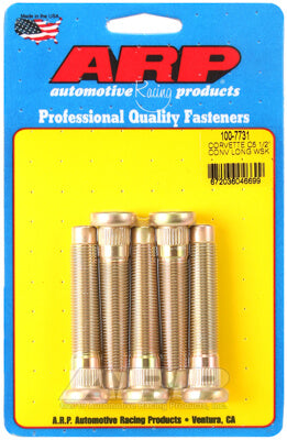 ARP 100-7731 Wheel Stud Kit for Corvette C5. 1/2˝ conversion. Long. (1997-2004) Photo-1 