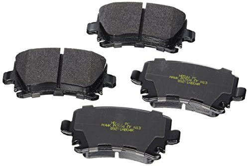 HAWK HB158F.515 Rear brake pads MAZDA Miata MX-5 1600 (FMSI D525) Photo-1 