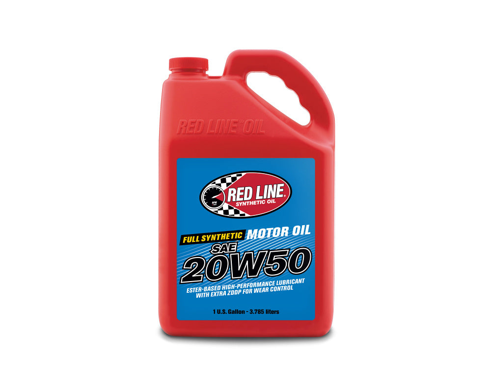 RED LINE OIL 12505 High Performance Motor Oil 20W50 3.8 L (1 gal) Photo-1 