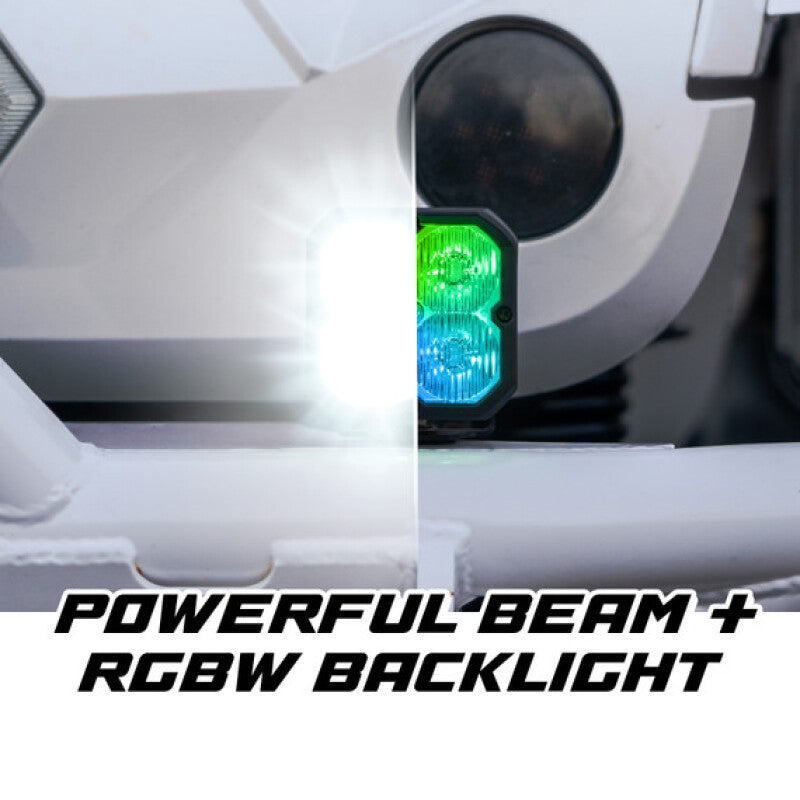 XKGlow XKmax RGBW Addressable Cube Light - Driving Beam