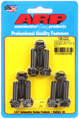 ARP 108-2202 Pressure Plate (Clutch Cover) Bolt Kit for Honda DOHC. B Series. hex. 9 pieces Photo-1 