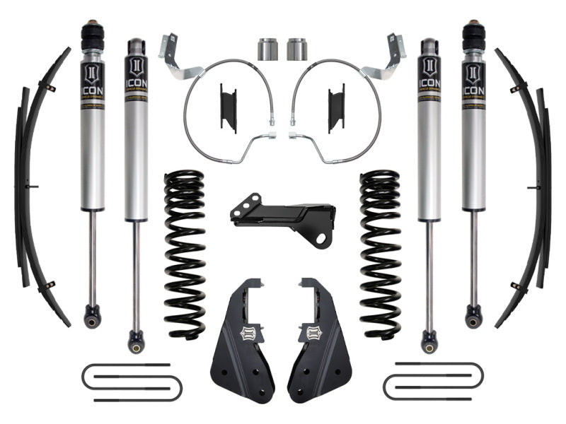 ICON 23 Ford F250/F350 4.5in Stage 1 Suspension System Diesel w/ Expansion Packs