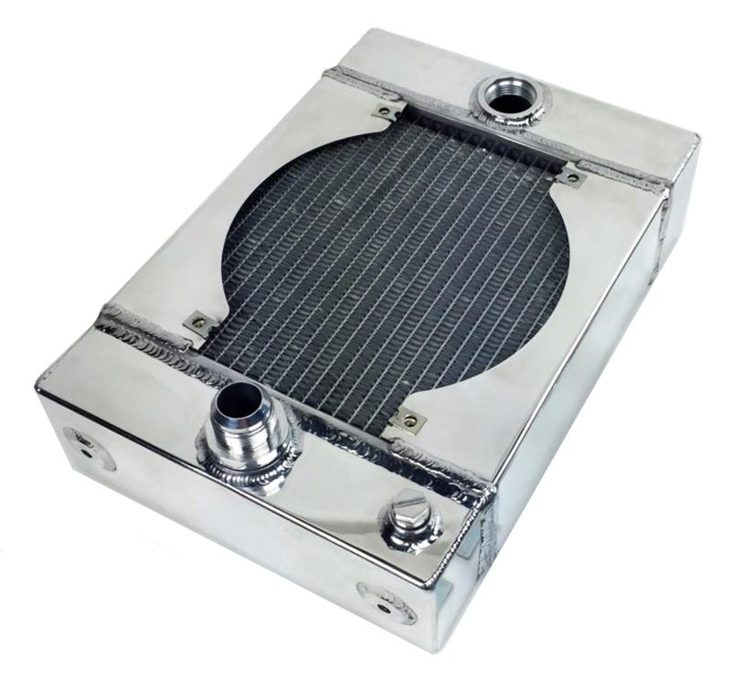 CSF 7065 Speciality Cooling UNIVERSAL Drag Race/Tuck Radiator -10.5H" x 10L" x 3.6W" (5.65" w/fan) Photo-1 