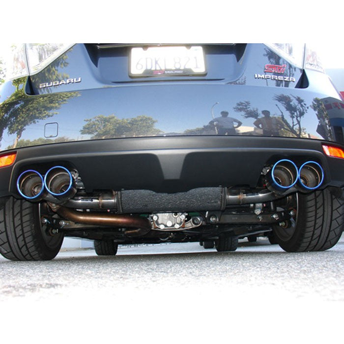 INVIDIA HS08STIG3T Catback Q300 for Subaru Impreza STI (GRB) 2008+ (titanium tips) Photo-2 