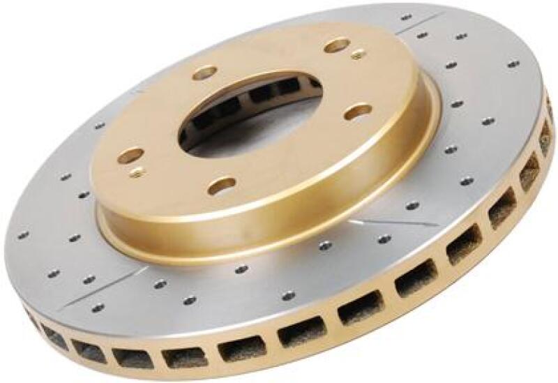 DBA 90-92 Toyota Land Cruiser Front Drilled & Slotted Street Series Rotor