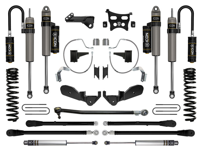 ICON 23 Ford F250/F350 4.5in Stage 6 Suspension System Diesel