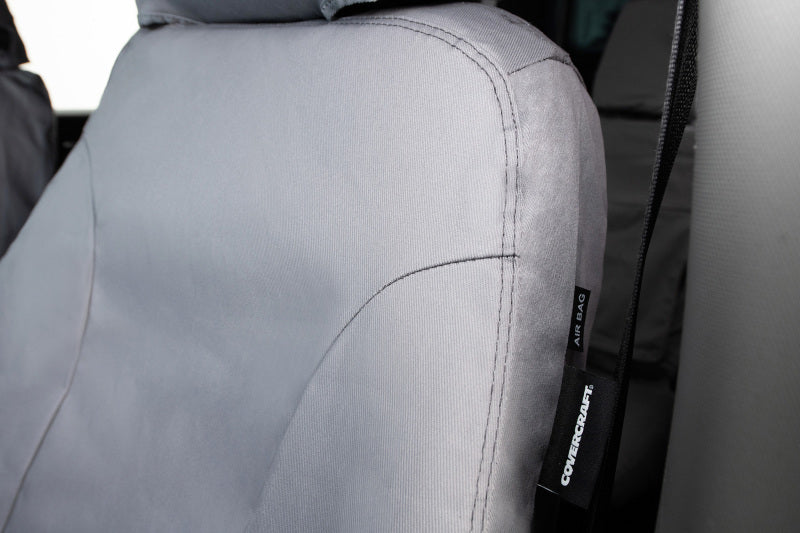 Covercraft 24-25 Toyota Tacoma SeatSaver Custom Seat Cover - Polycotton Grey