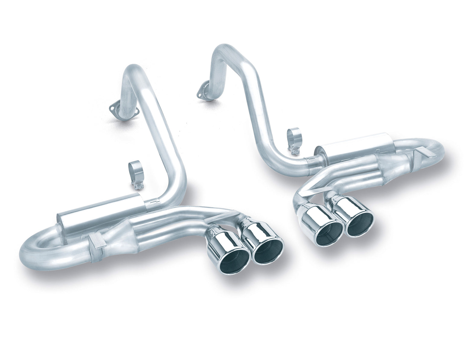 BORLA 140038 Cat Back Exhaust System C5 CORVETTE / C5 CORVETTE Z06 1997-2004 S-Type Classic Photo-1 