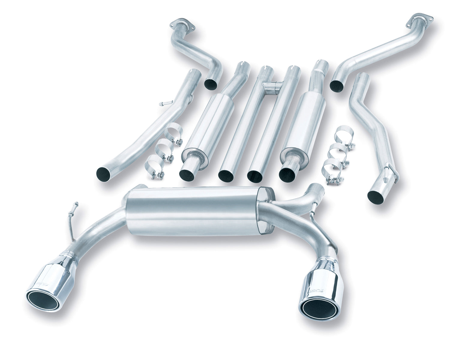 BORLA 140057 Cat Back Exhaust System G35 Coupe 2003-2007 Photo-1 