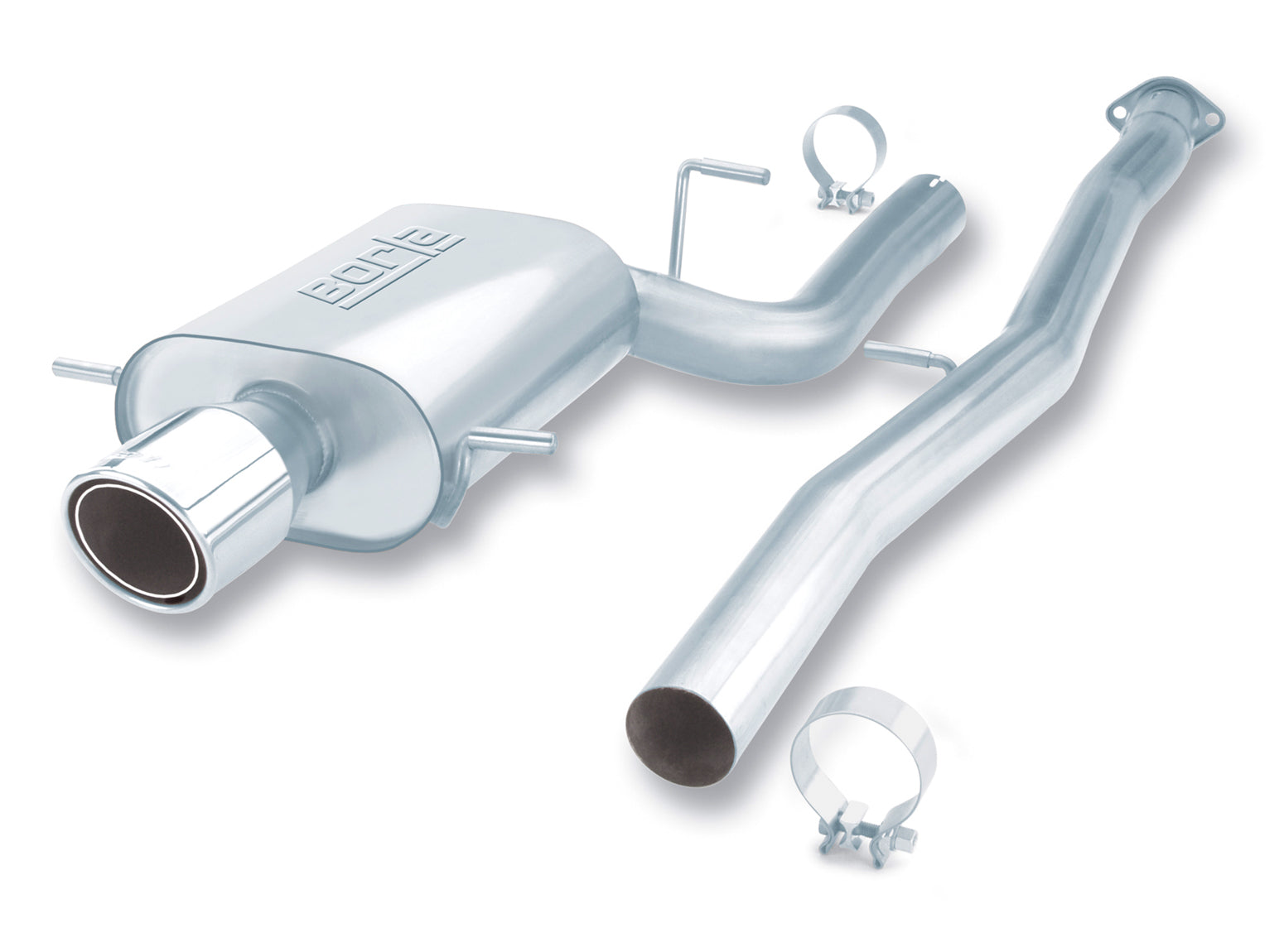 BORLA 140075 Cat Back Exhaust System WRX / WRX STI 2002-2007 S-Type Photo-1 