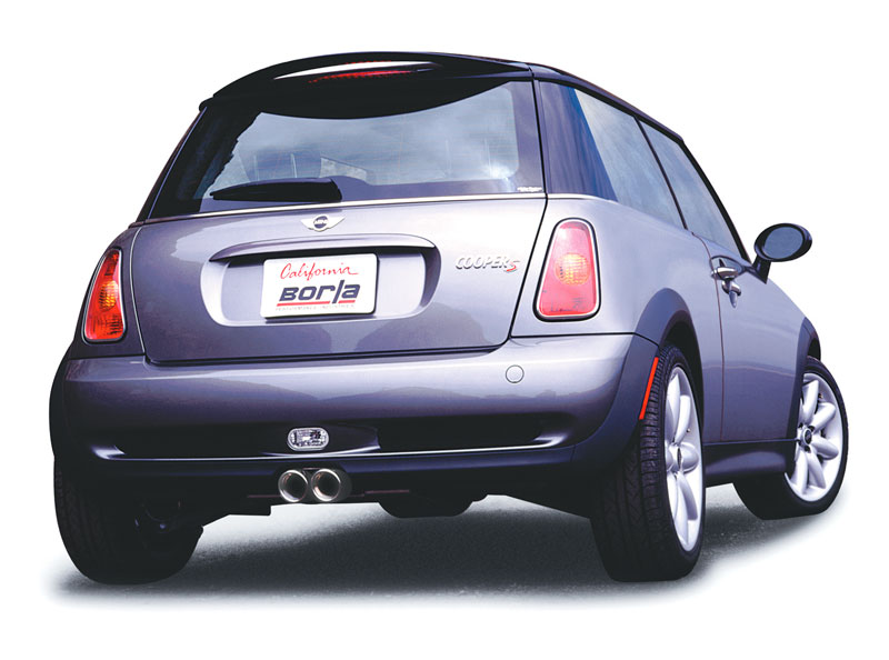 BORLA 140120 Cat Back Exhaust System MINI Cooper S 2004-2006 Touring Photo-1 