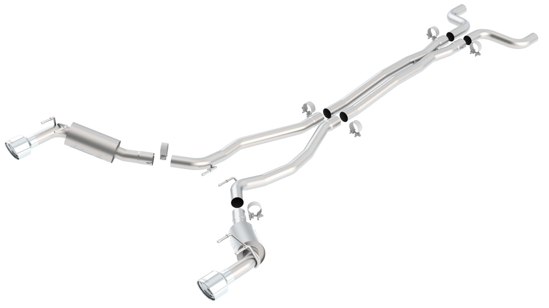 BORLA 140280 Cat Back Exhaust System CAMARO 10 6.2L V8 Photo-1 