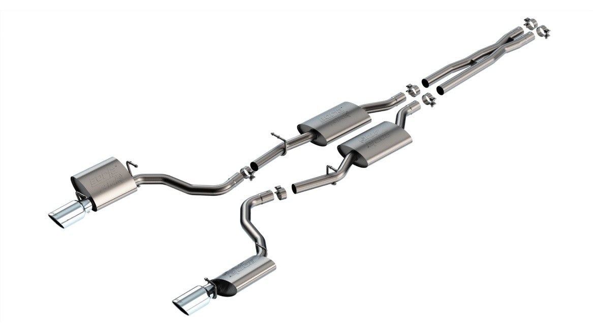 BORLA 140918 Cat-Back Exhaust System ATAK® for Dodge Charger R/T 2019-2022 Photo-1 