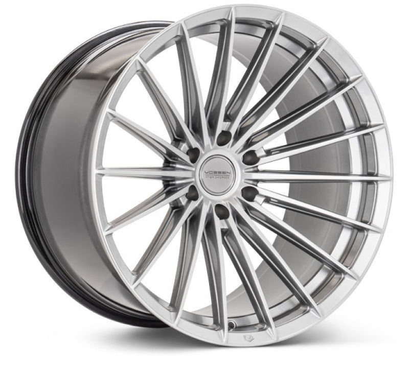 Vossen HFX-4 18x9 - 6x139.7 - ET0 - Super Deep - 106.1 - Hyper Silver Wheel