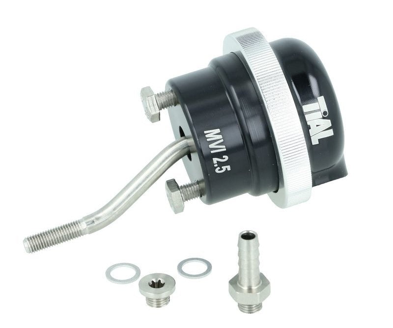 TIAL 005472 Actuator MV-I 2.5 Black 18 PSI, bent rod Photo-1 