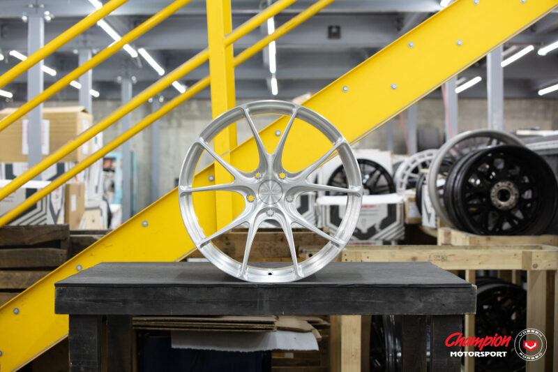 Vossen X Champion RS74 21X9/ET44/5X130/Brushed Gloss Clear Wheel/911 C2 991.2 Narrow Body - Front