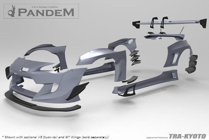GReddy Scion FR-S Pandem Wide Body V3 Front Canard