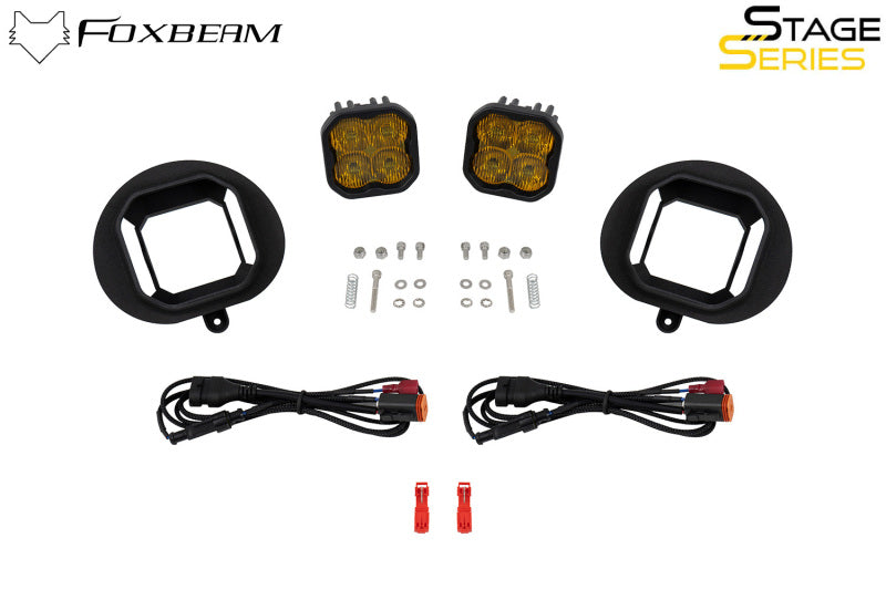 Diode Dynamics 02-08 Dodge Ram 1500/2500/3500 SS3 Fog Light Kit - Yellow Max