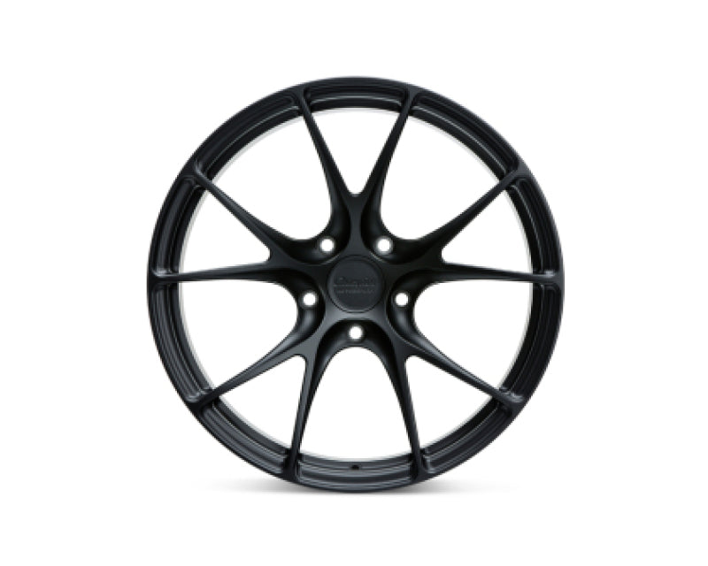 Vossen X Champion RS74 20X9 / ET44 / Satin Black Wheel / Centerlock / 911 Turbo 991 - Front