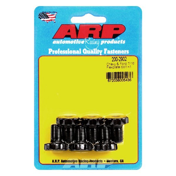 ARP 200-2902 Flexplate Bolt Kit Chevrolet 90° V6 & 265-454 V8. w/ 2 pc rear seal. 6 pieces Photo-1 