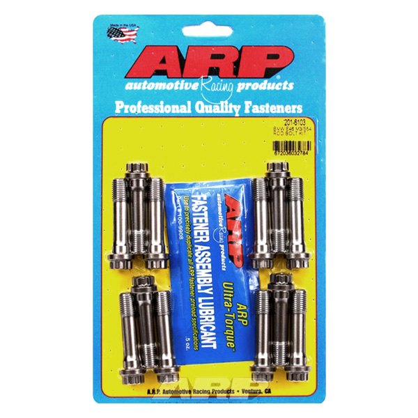 ARP 201-6103 Rod Bolt Kit for BMW 3.2L (S54) inline 6. M11. 47mm UHL. ARP2000 Photo-1 