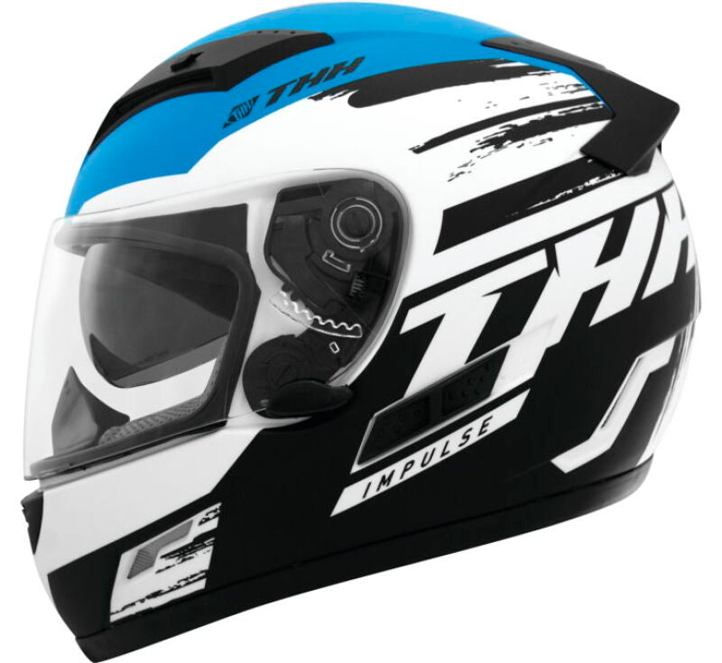 THH Helmets TS-80 Impulse Black/Blue - XL
