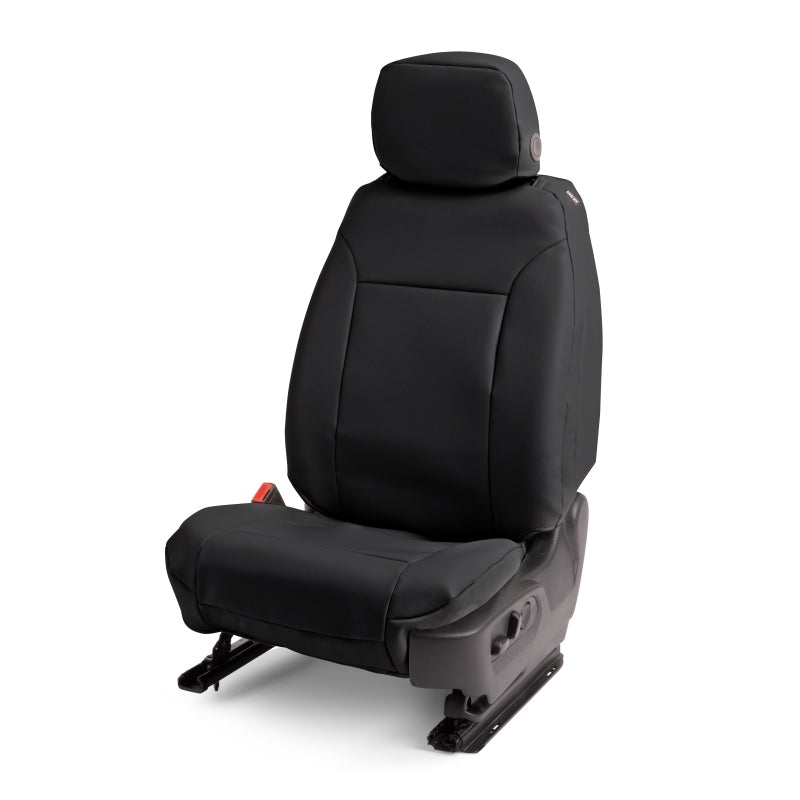 Covercraft 23-24 Ford SuperDuty Leatherette PrecisionFit Custom Front Row Seat Covers - Black