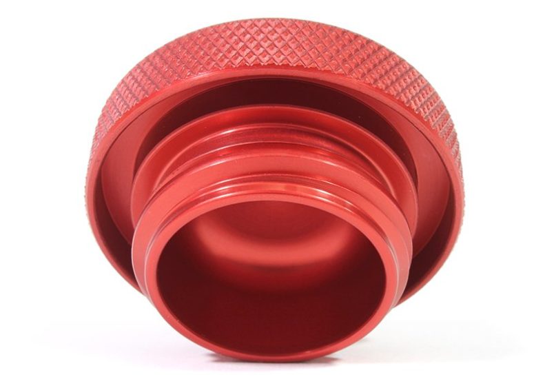 PERRIN PSP-ENG-711RD Oil Fill Cap BRZ/FR-S Round Style Red Anodized Photo-2 