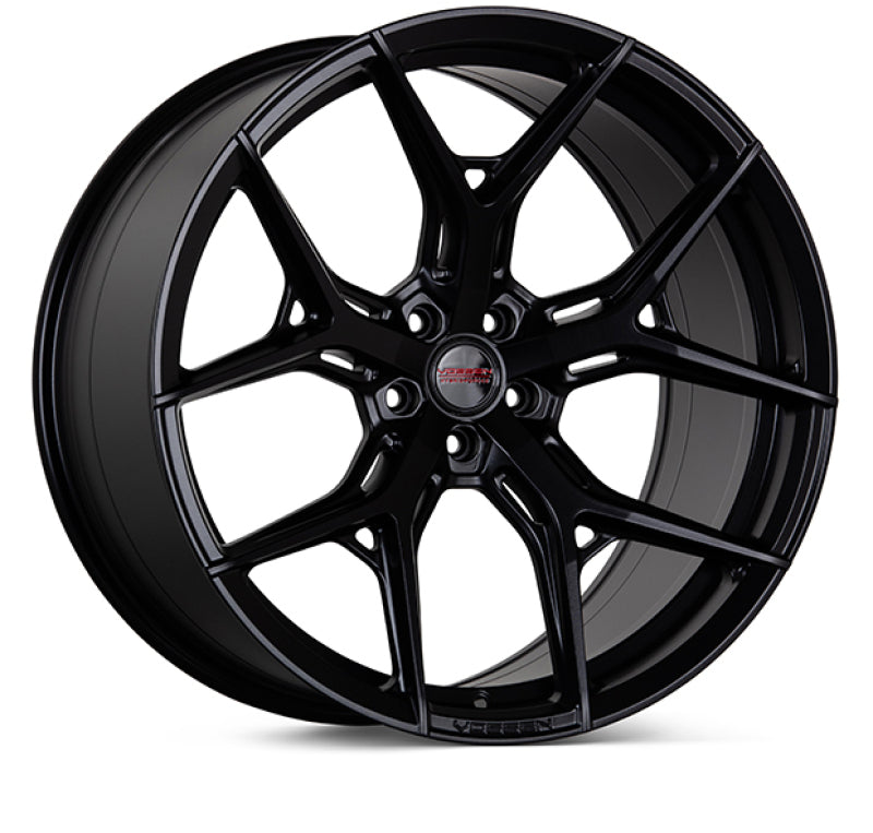 Vossen HF-5 - 21X10 - 5X112 - ET11 - DEEP - SB - Satin Black Wheel