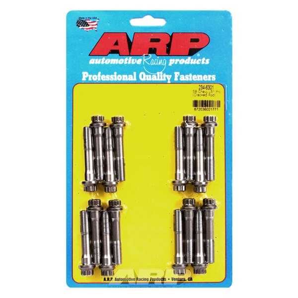 ARP 234-6301 Rod Bolt Kit for Chevrolet LS Gen III/IV & 6.2L LT1 (except LS7 & LS9) “Cracked Cap Design”. ARP2000 Photo-1 