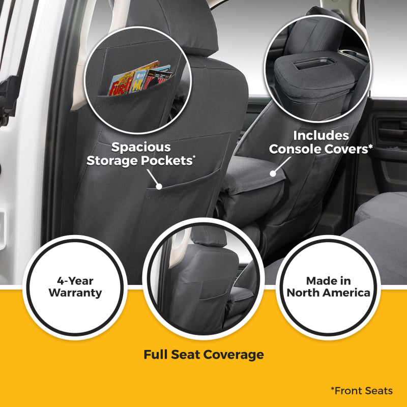 Covercraft 24-25 Ford F150 XL XLT STX Carhartt Super Dux Precision Fit Front Row Seat Covers