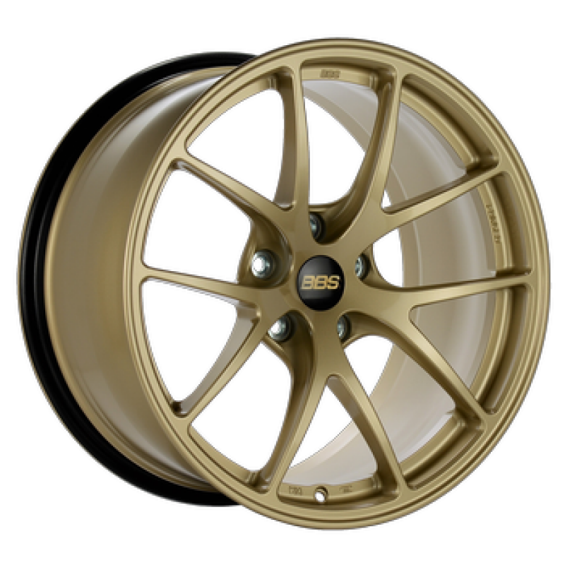 BBS RI-A 19x9 5x130 ET50 CB71.6 Gold Wheel -82mm PFS/Clip Required