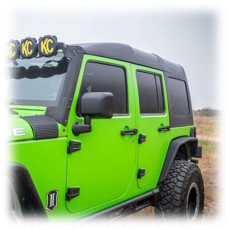 Turn Offroad 07-18 Jeep JK 4-Door Safari Style Hardtop - Primer (Paintable)