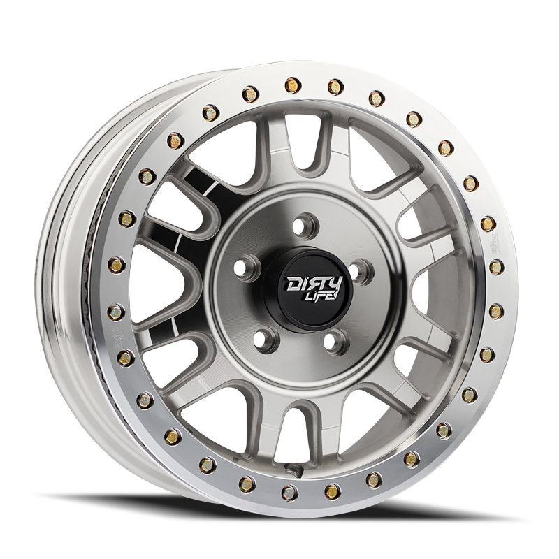 Dirty Life 9309R Canyon Pro 15x7 4x137 13mm Offset/106.25mm Hub Machined - Beadlock